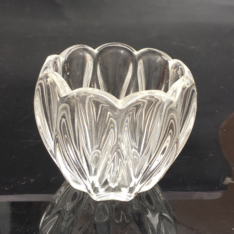 Clear Crystal Glass Candle Cup Buddha Utensils Wedding Home Furnishing Candlestick Glass Lamps Accessories and Decorations Wholesale Clear Crystal Glass Candle Cup Buddha Utensils Wedding Home Furnishing Candlestick Glass Lamps Accessories and Decorations Wholesale