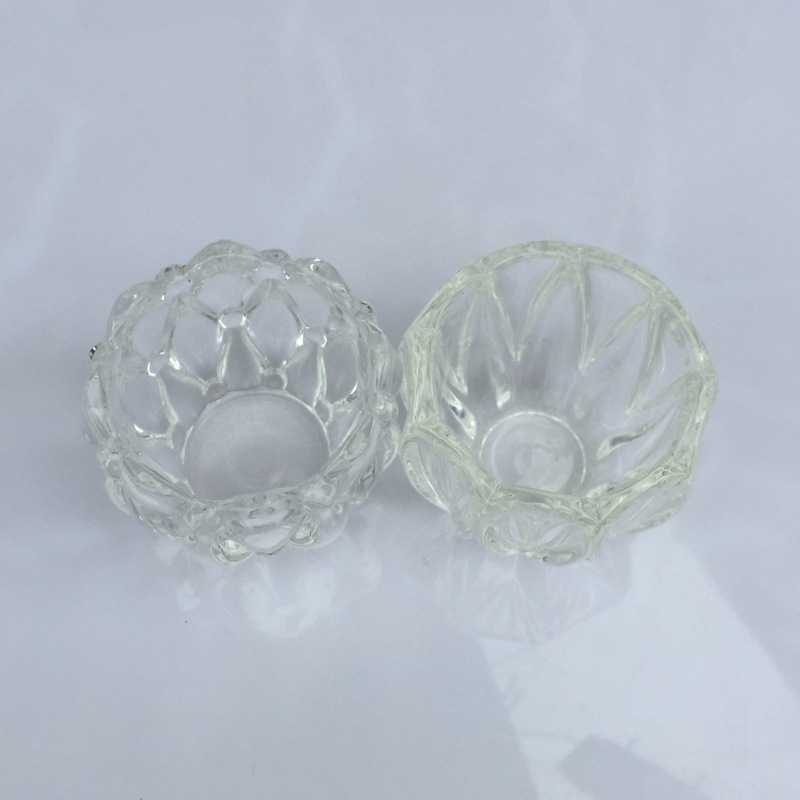 Clear Crystal Glass Candle Cup Buddha Utensils Wedding Home Furnishing Candlestick Glass Lamps Accessories and Decorations Wholesale Clear Crystal Glass Candle Cup Buddha Utensils Wedding Home Furnishing Candlestick Glass Lamps Accessories and Decorations Wholesale