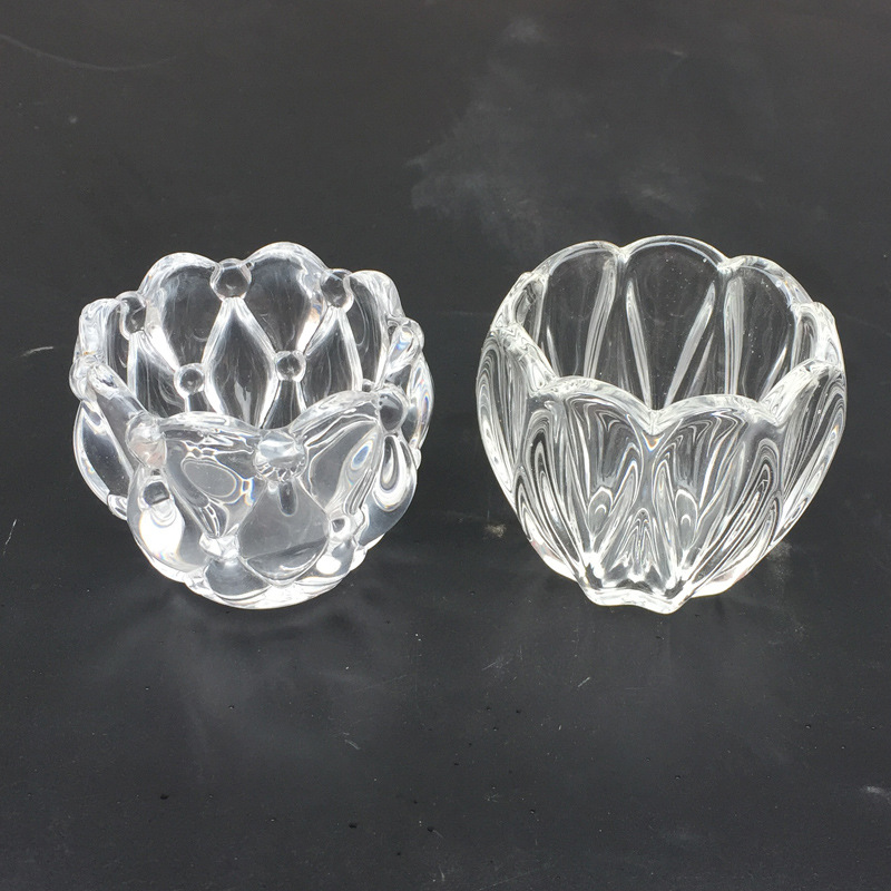 Clear Crystal Glass Candle Cup Buddha Utensils Wedding Home Furnishing Candlestick Glass Lamps Accessories and Decorations Wholesale Clear Crystal Glass Candle Cup Buddha Utensils Wedding Home Furnishing Candlestick Glass Lamps Accessories and Decorations Wholesale