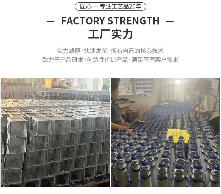 European Style Retro Iron Art Storm Lantern Crafts Home Decoration Office Decoration Decoration Metal Candlestick Factory Direct Sales