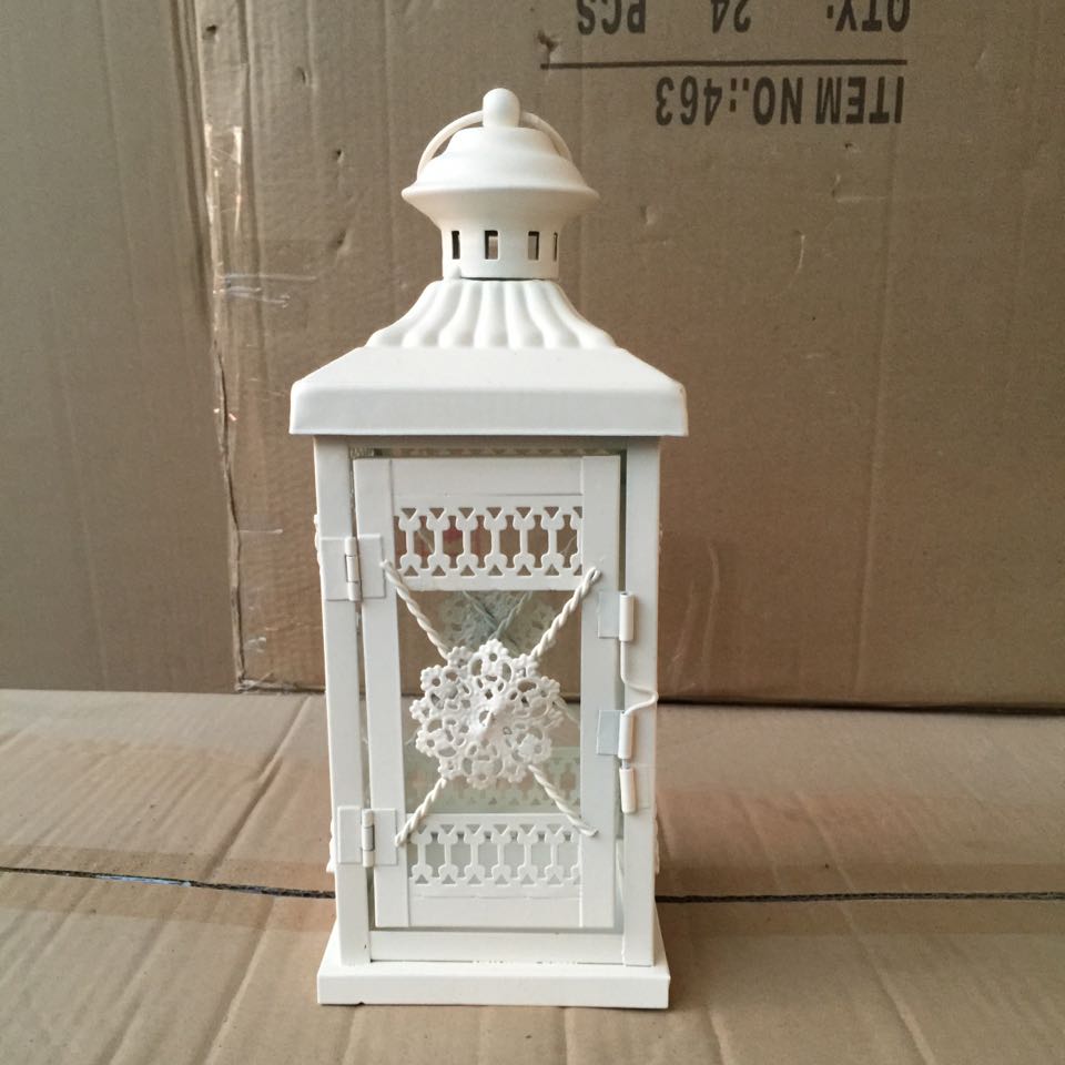 European iron candlestick ornaments lantern decorations