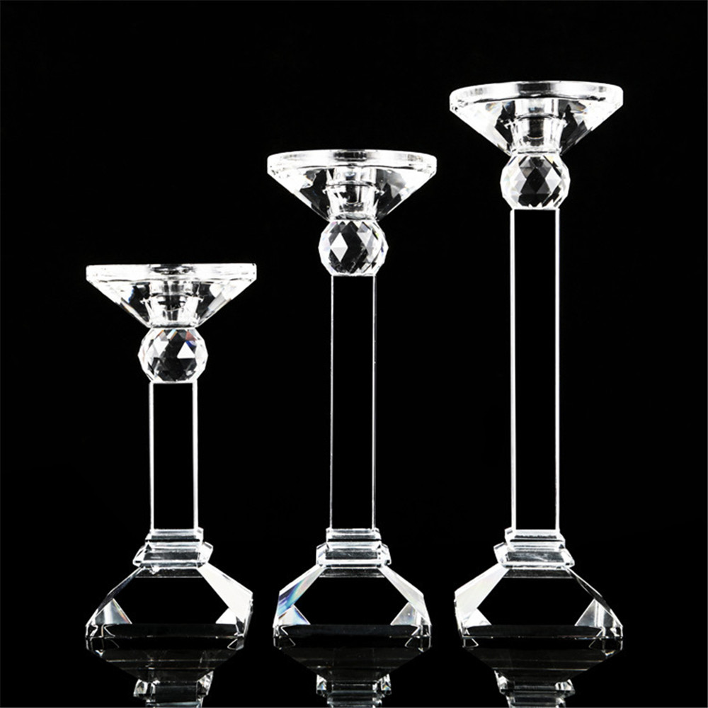 Crystal Crafts Crystal Candlestick Wedding Candlestick Factory Direct Sales
