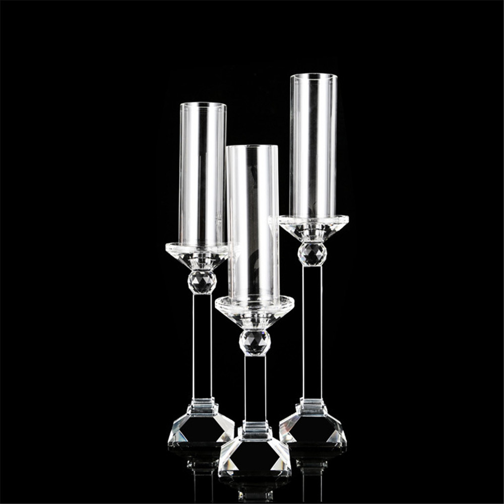 Crystal Crafts Crystal Candlestick Wedding Candlestick Factory Direct Sales