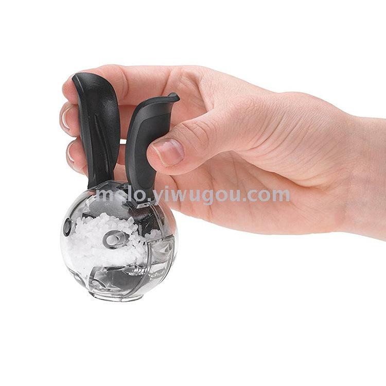 The vibe Grinder has a two-ear Grinder for manual grinding of black pepper cumin crude salt The vibe Grinder has a two-ear Grinder for manual grinding of black pepper cumin crude salt