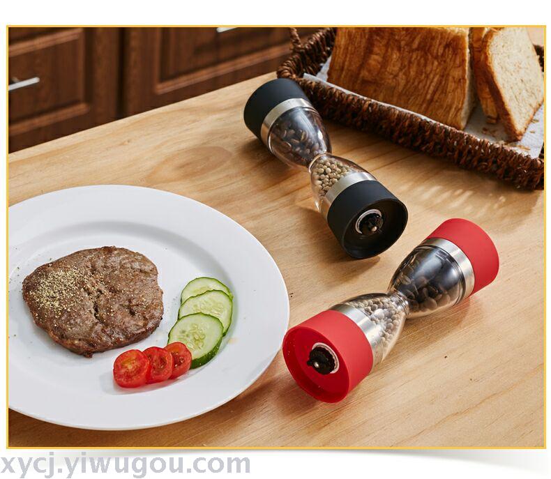 In ceramic double salt and pepper grinding machine design manual, good salt and pepper mill red mill