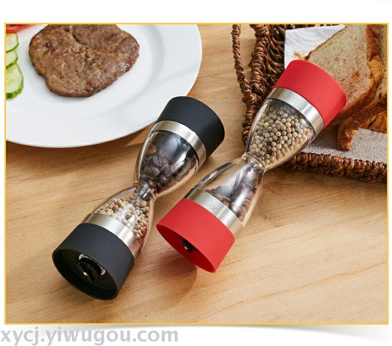 In ceramic double salt and pepper grinding machine design manual, good salt and pepper mill red mill In ceramic double salt and pepper grinding machine design manual, good salt and pepper mill red mill