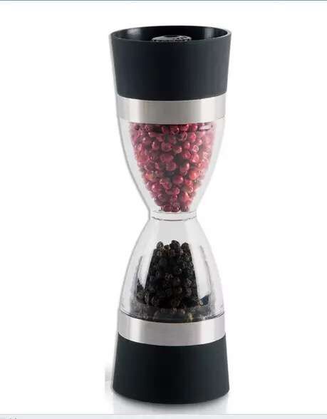 In ceramic double salt and pepper grinding machine design manual, good salt and pepper mill red mill In ceramic double salt and pepper grinding machine design manual, good salt and pepper mill red mill