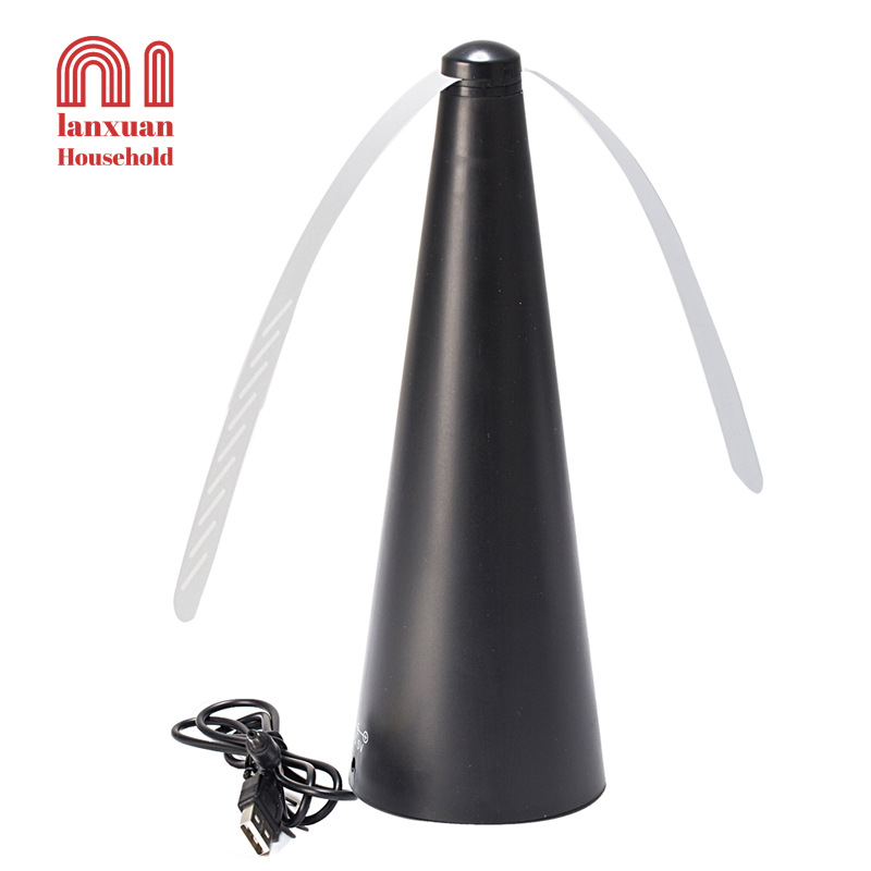 Fan Blade Fly Expeller Household USB Electric Fly Catcher Meat Stall Fruit Shop Automatic FlyCatching Device