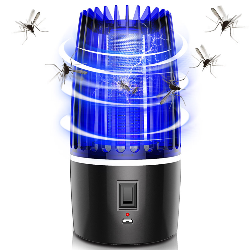 Shock Mosquito Killer Lamp Indoor Outdoor USB Rechargeable Portable Mosquito Repellent Fly Catcher Source Manufacturer