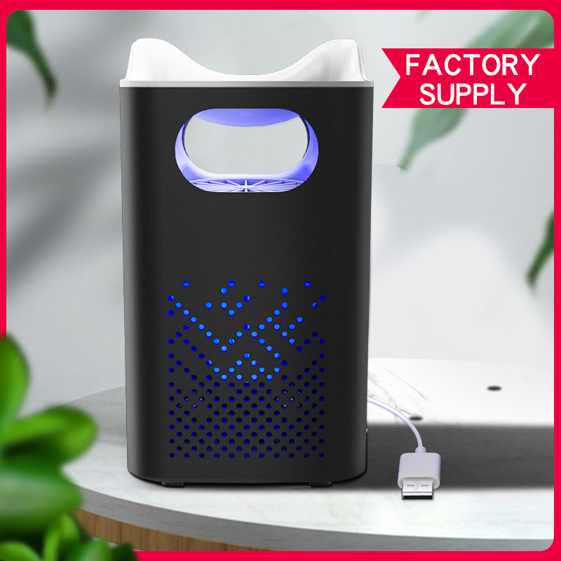 Electric Shock Mosquito Killing Lamp Led Fly Catcher Fly-Killing Lamp Indoor Mute USB Photocatalyst 
