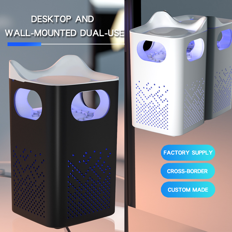 Electric Shock Mosquito Killing Lamp Led Fly Catcher Fly-Killing Lamp Indoor Mute USB Photocatalyst 