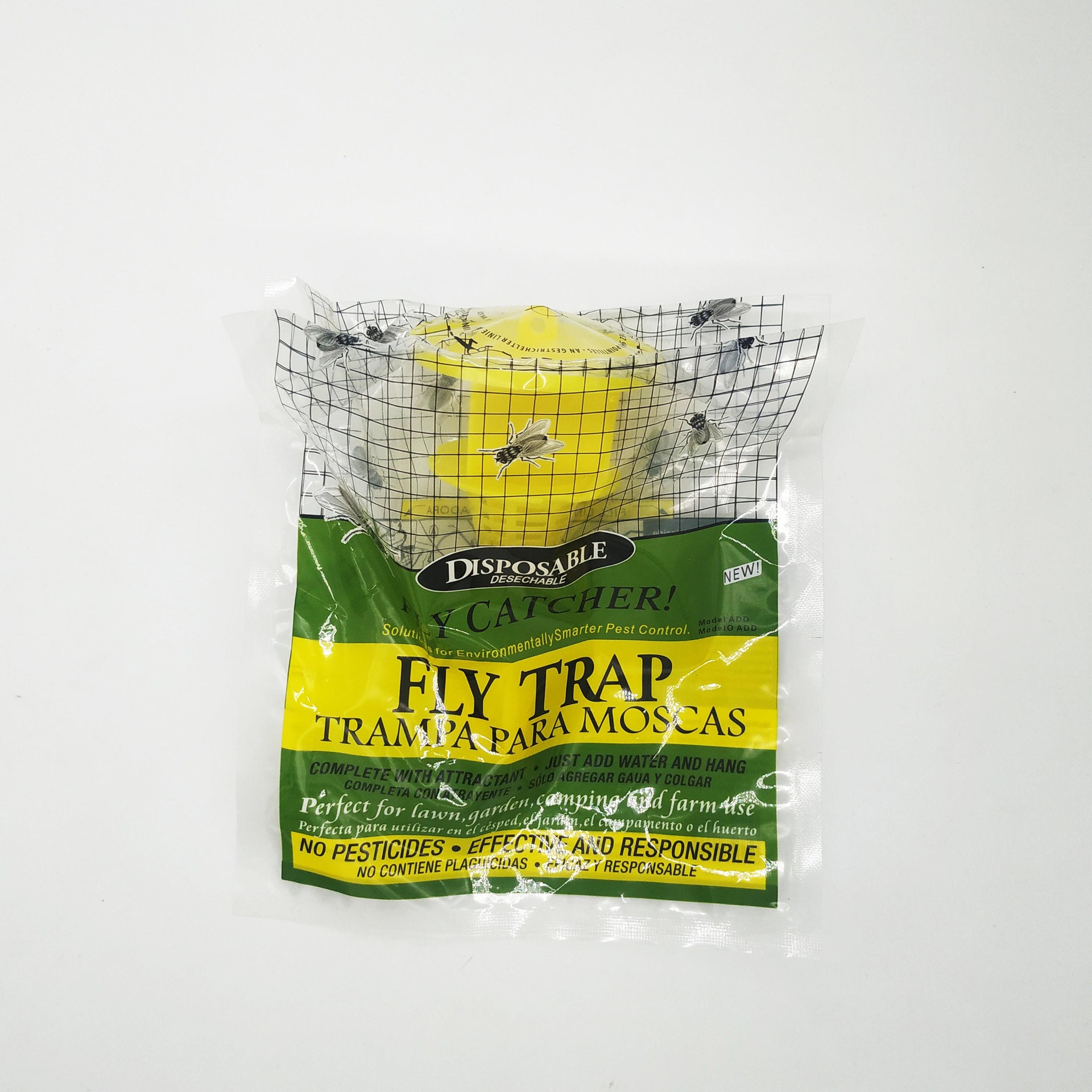 Hanging Fly Trap Bag Fly Bag Flies Trap Fly Catcher Flat Mouth Fly Trap Bag