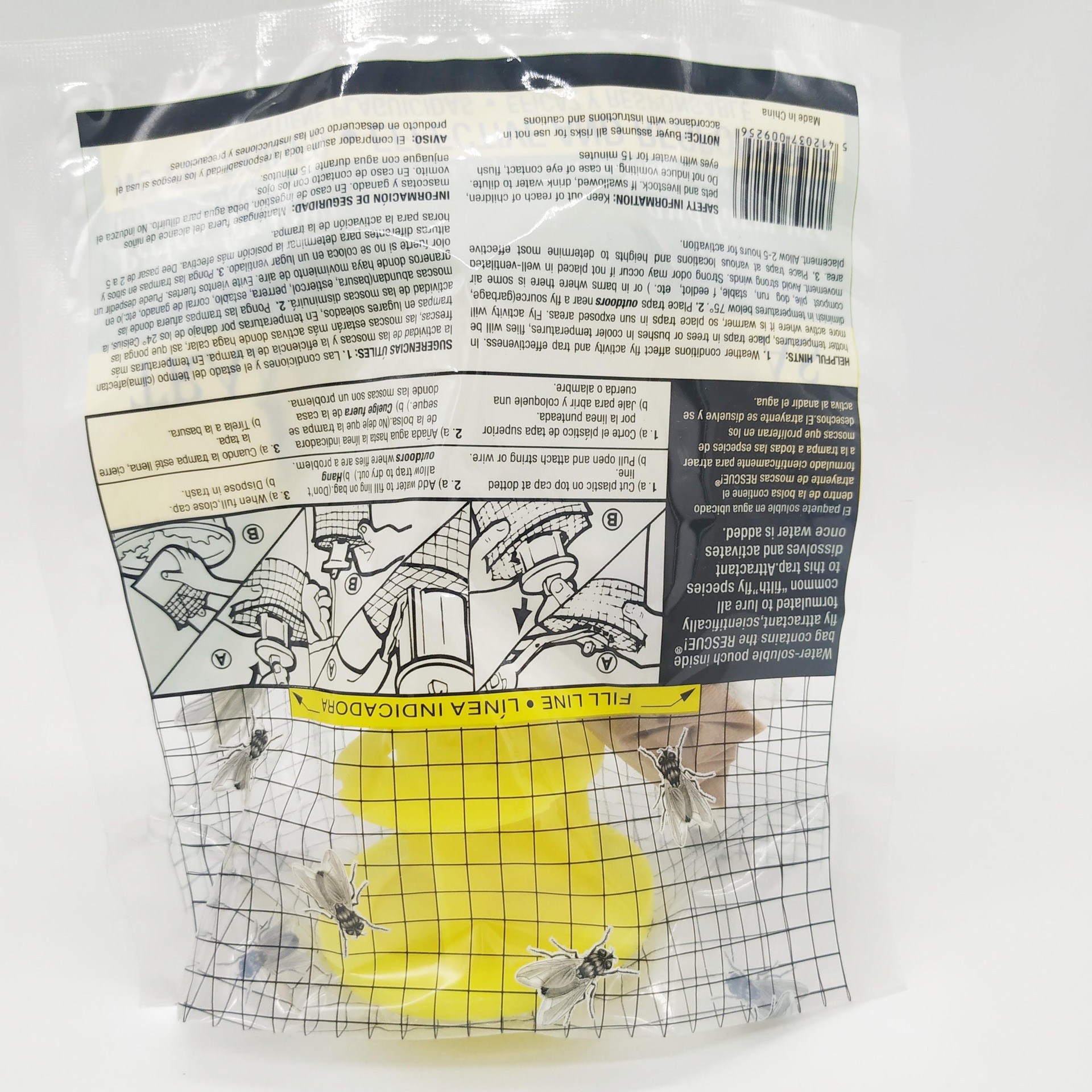 Hanging Fly Trap Bag Fly Bag Flies Trap Fly Catcher Flat Mouth Fly Trap Bag Hanging Fly Trap Bag Fly Bag Flies Trap Fly Catcher Flat Mouth Fly Trap Bag