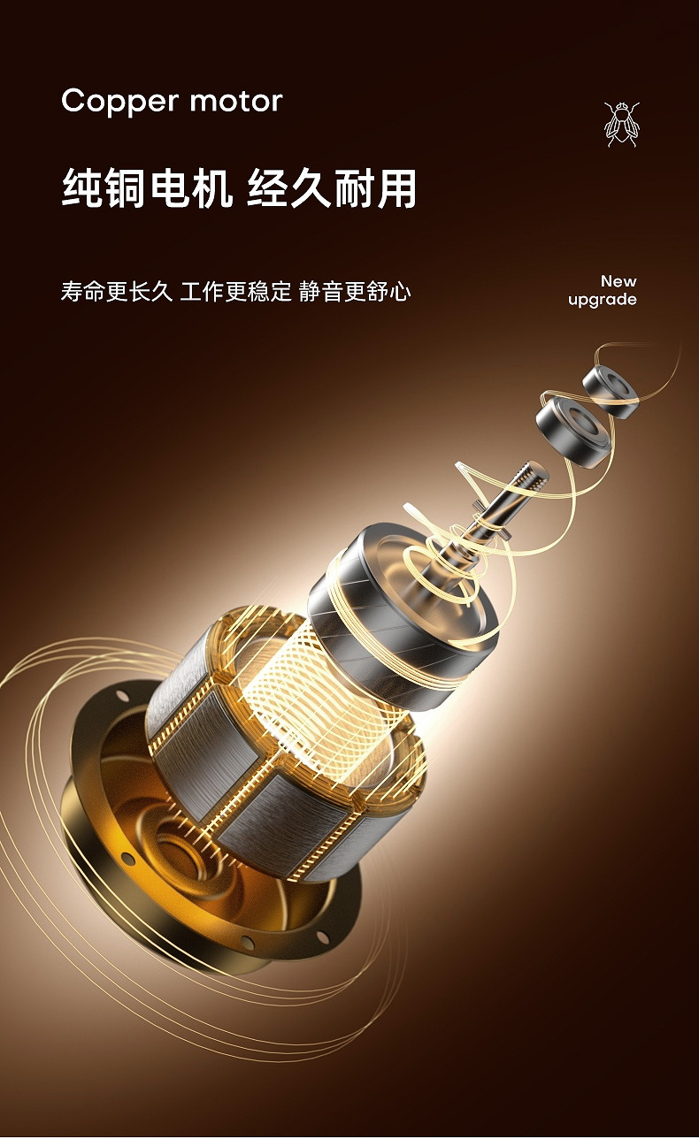 Fly Catcher Automatic Fan Blade Commercial Wireless Flies Trap Restaurant Restaurant Indoor Wall Hanging Trap Fly Fantastic Product