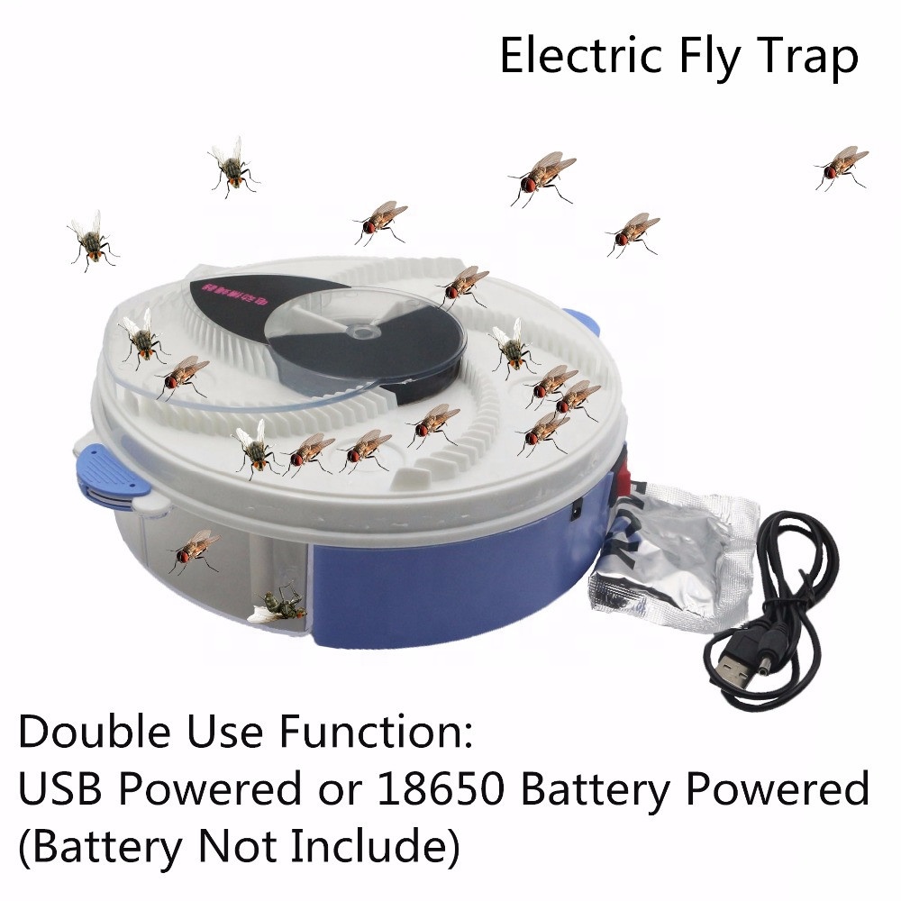 USB electric Fly trap automatic house Fly catcher efficient mosquito Fly collector is environmentally safe USB electric Fly trap automatic house Fly catcher efficient mosquito Fly collector is environmentally safe