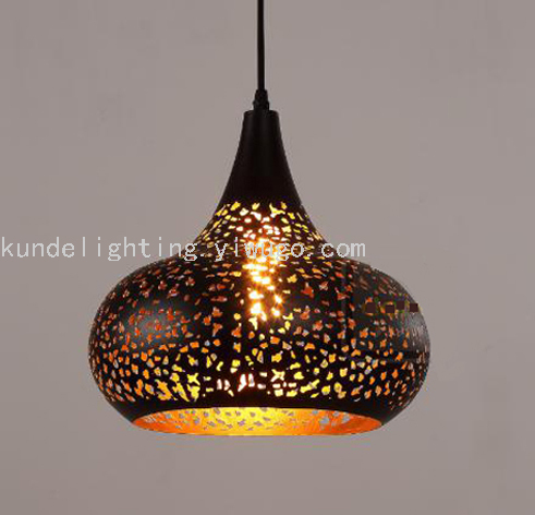 FS-11 Garlic-Shaped Corrosion Craft Ceiling Lamp Dining Chandelier LED Lamp Bar Chandelier Creative Lamps Retro Lamps