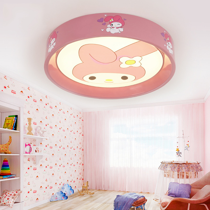 Children room LED ceiling lamp round household boys and girls bedroom round simple modern cartoon lamps and lanterns