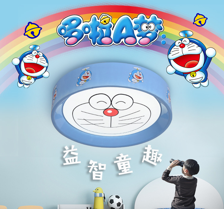 Children room LED ceiling lamp round household boys and girls bedroom round simple modern cartoon lamps and lanterns