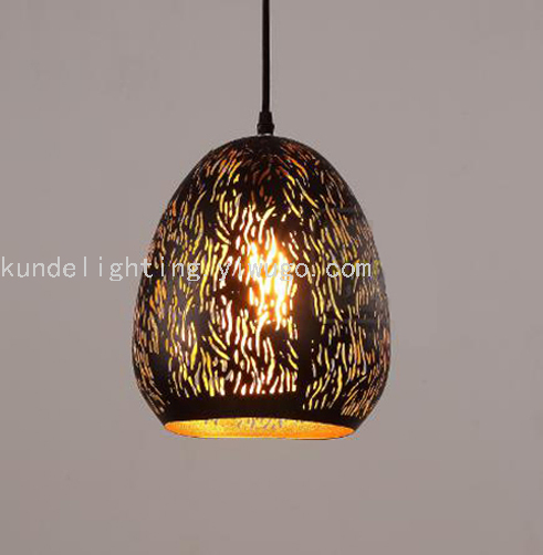 FS-05 Dinosaur Egg-Shaped Corrosion Craft Ceiling Lamp Dining Chandelier LED Lamp Bar Chandelier Retro Lamps