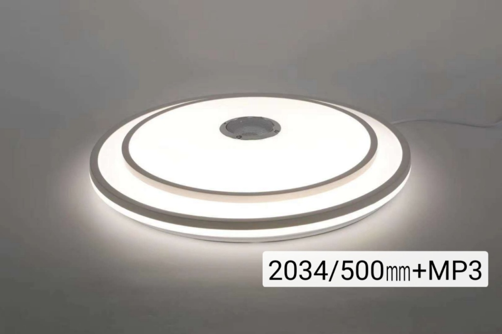 Two-Color Three-Section Variable Light Ceiling Lamp
Mobile Phone Controllable + MP3