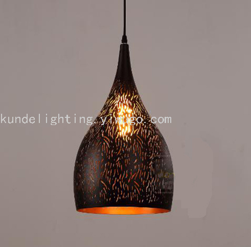 FS-12 Flared Corrosion Craft Ceiling Lamp Dining Chandelier LED Lamp Bar Chandelier Creative Lamps Retro Lamps