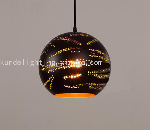 FS-14 Spherical Corrosion Craft Ceiling Lamp Dining Chandelier LED Lamp Bar Chandelier Creative Lamps Retro Lamps