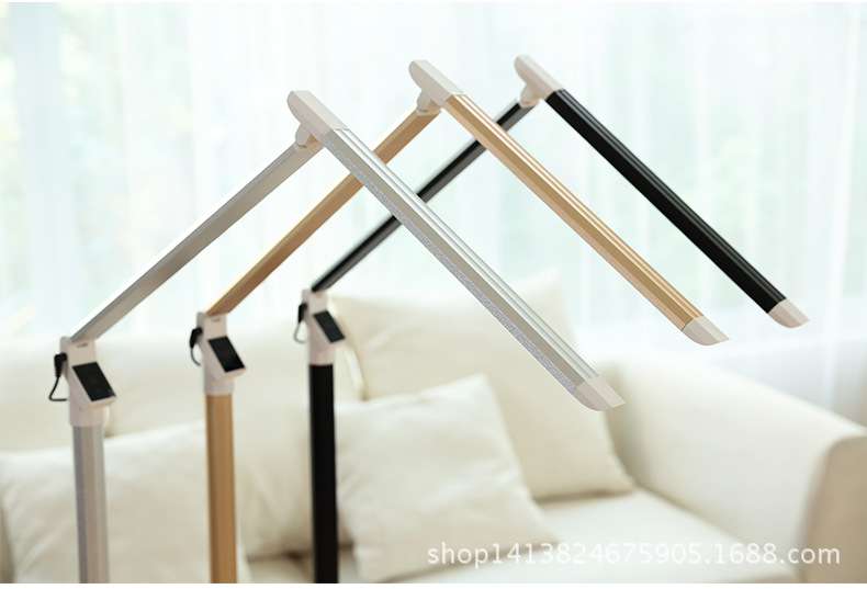 Intelligent wireless remote control + touch LED floor lamp bedroom reading office piano floor lamp