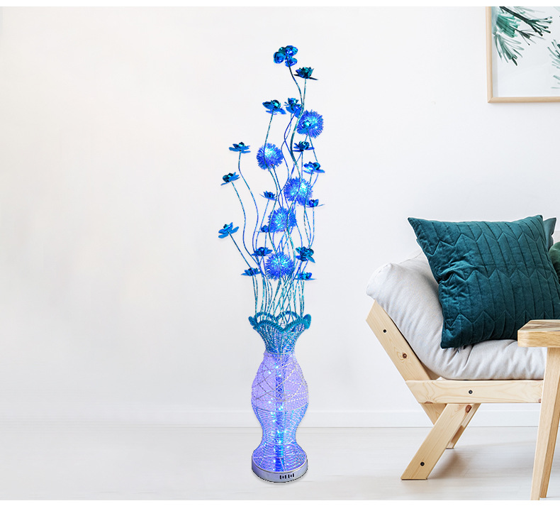 New Lighting Cross-Border Living Room Floor Lamp Bedroom Led Wholesale Generation Wedding New Home Decoration Lamps