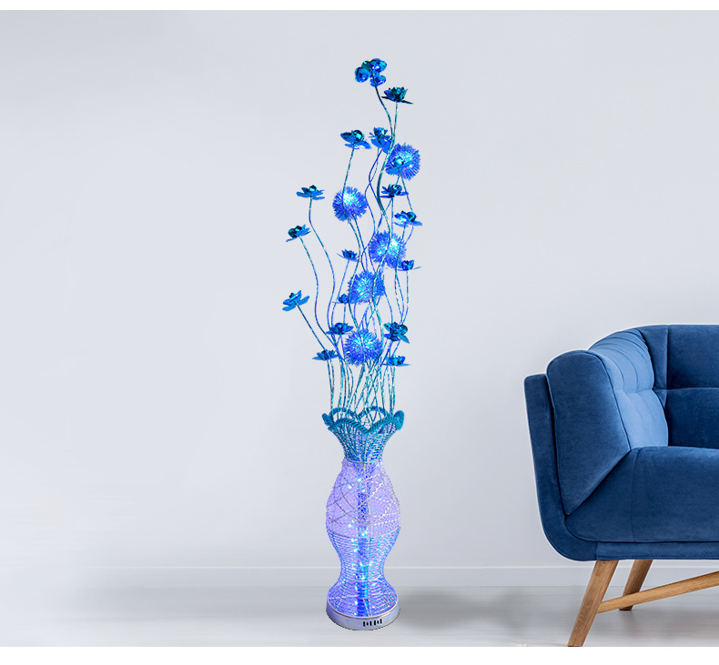 New Lighting Cross-Border Living Room Floor Lamp Bedroom Led Wholesale Generation Wedding New Home Decoration Lamps