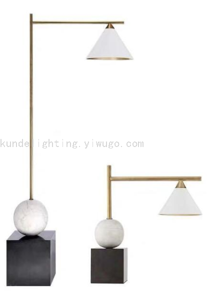 KD9010 Marble Floor Lamp Marble Lamp LED Lamp LED Floor Lamp Interior Luminaires Creative Lamps