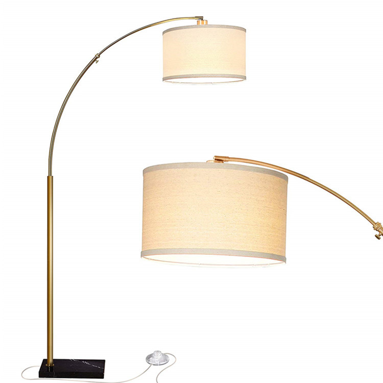 Amazon cross border floor lamp personalized creative Velcro fishing lamp living room bedroom floor lamp