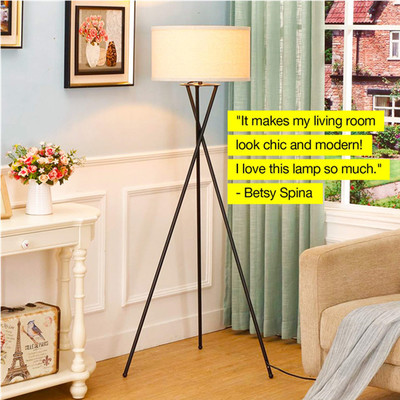 Modern simple tripod floor lamp Velcro lamp floor lamp