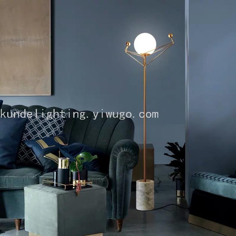 KD9033 Marble Floor Lamp Marble Lamp LED Lamp LED Floor Lamp Interior Luminaires Creative Lamps