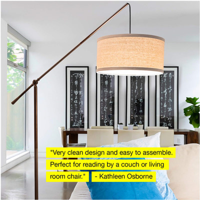 Amazon cross border floor lamp modern and simple adjustable fishing lamp living room sofa floor lamp