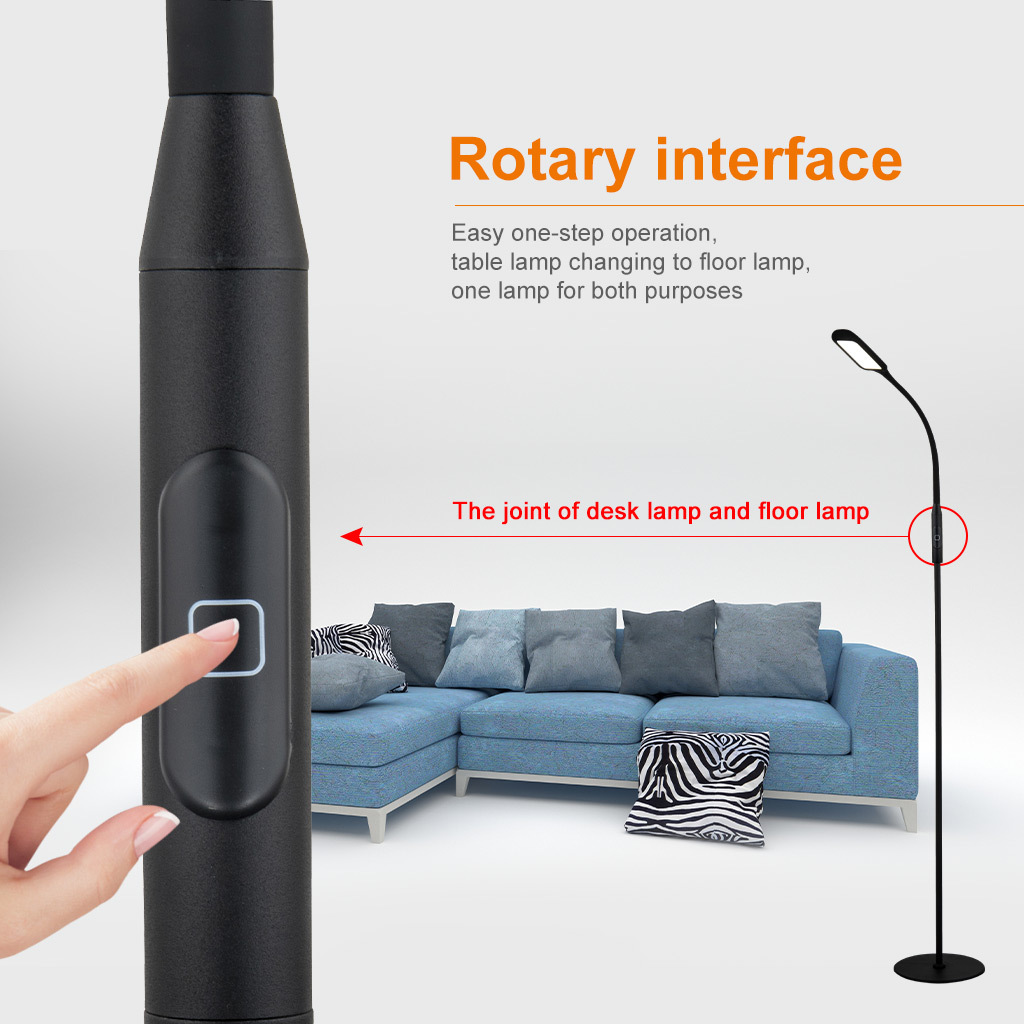Cross-border e-commerce floor lamp amazon hot style desk lamp LED floor lamp LED eye protection desk lamp