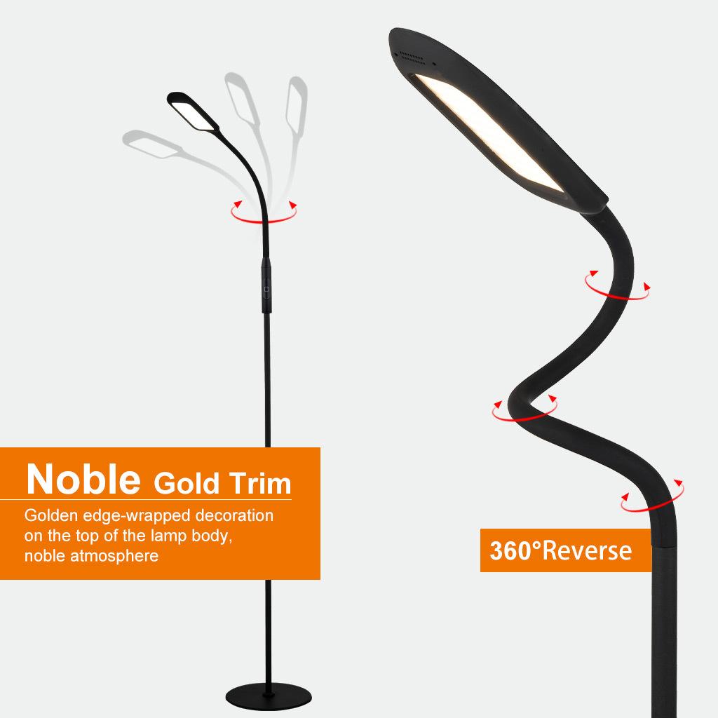 Cross-border e-commerce floor lamp amazon hot style desk lamp LED floor lamp LED eye protection desk lamp