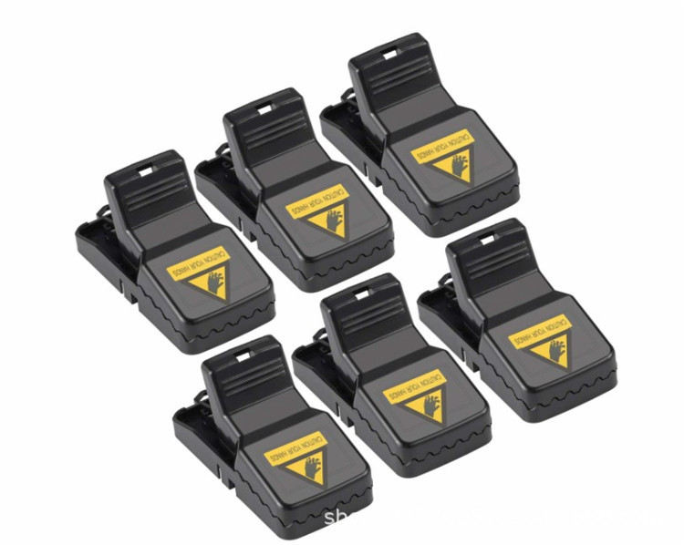 12 Pack Foreign Trade Supply High Sensitivity Plastic Mousetrap Mouse-Trap Rat Trap Cage Household Automatic Mousetrap