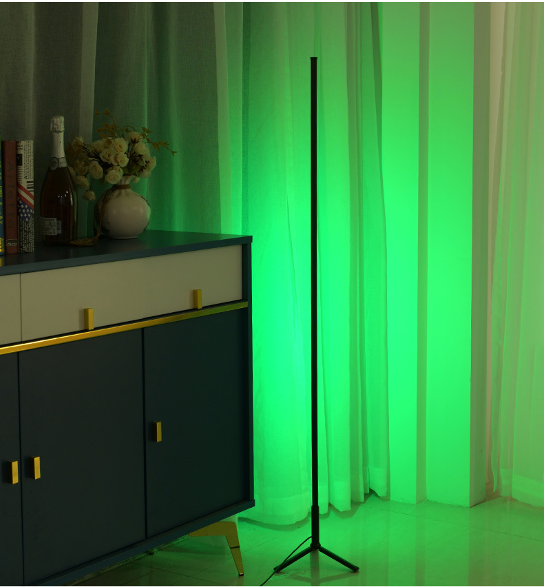 Cross-Border Source Bedroom Dimming Vertical Floor Lamp RGB Colorful Corner Falling Floor Lamp Colorful Light Cross-Border Source Bedroom Dimming Vertical Floor Lamp RGB Colorful Corner Falling Floor Lamp Colorful Light