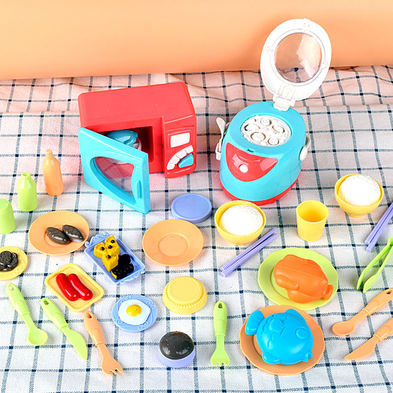 Free Shipping Children Play House Donut Cake Toy Girl Simulation Supermarket Cashier Machine Cash Register Toy