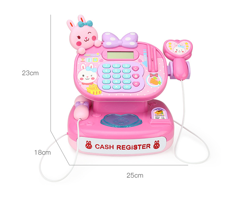 Children's supermarket cash register hand cart baby kitchen over boys toys girls cutting fruit joy Children's supermarket cash register hand cart baby kitchen over boys toys girls cutting fruit joy