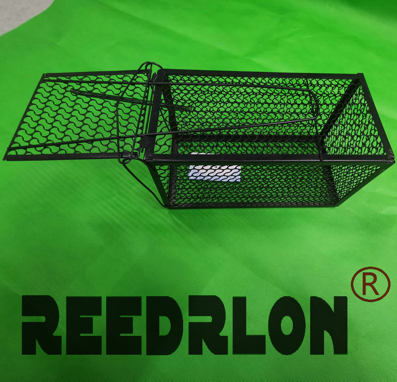 Redlong rat cage yiwu rat cage black metal household rat trap wholesale spot Redlong rat cage yiwu rat cage black metal household rat trap wholesale spot