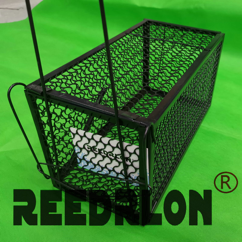 Redlong rat cage yiwu rat cage black metal household rat trap wholesale spot Redlong rat cage yiwu rat cage black metal household rat trap wholesale spot