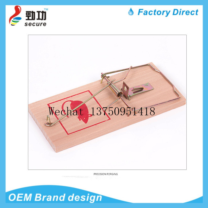 Flexible plastic mousetrap toughened double spring mouse trap stall selling rat cage glue