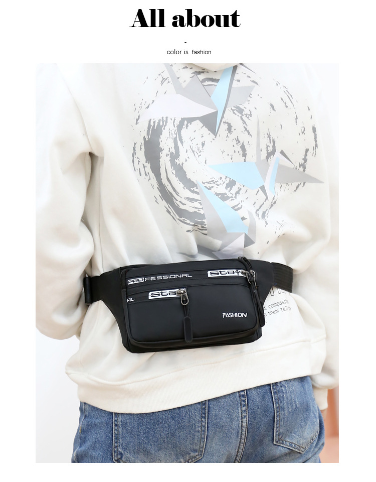 Waist Bag Men's and Women's Multi-Functional Large Capacity Waterproof Cash Register Business Bag Wear-Resistant Construction Site Sports Mobile Phone Wallet Waist Bag Men's and Women's Multi-Functional Large Capacity Waterproof Cash Register Business Bag Wear-Resistant Construction Site Sports Mobile Phone Wallet