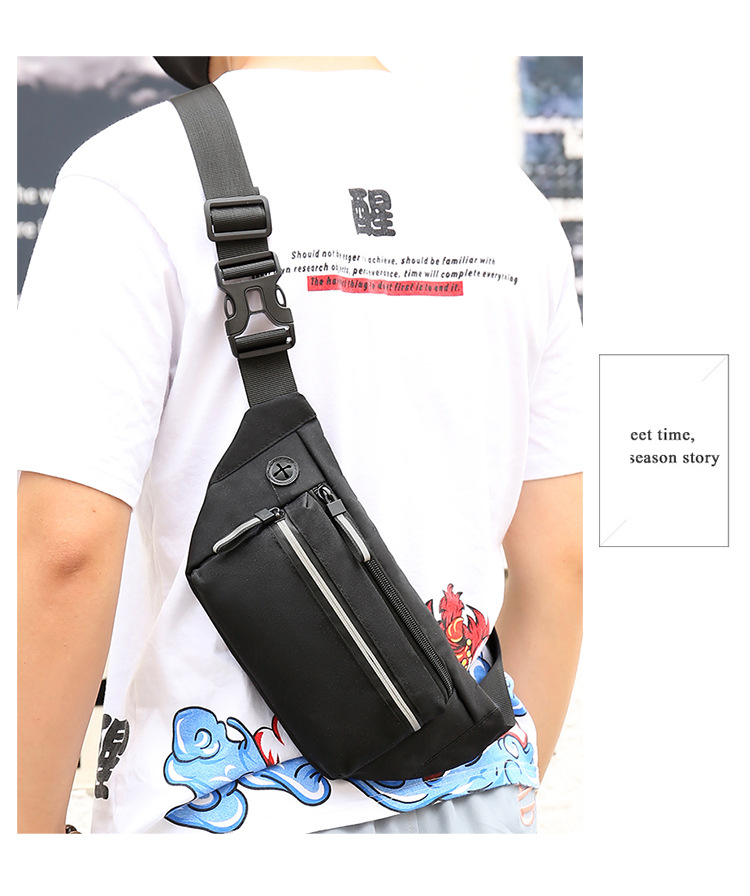 Men's Belt Bag Multi-Functional Slanted Chest Bag Waterproof Cash Register Business Bag Korean Casual Mobile Phone Waist Bag Men's Belt Bag Multi-Functional Slanted Chest Bag Waterproof Cash Register Business Bag Korean Casual Mobile Phone Waist Bag