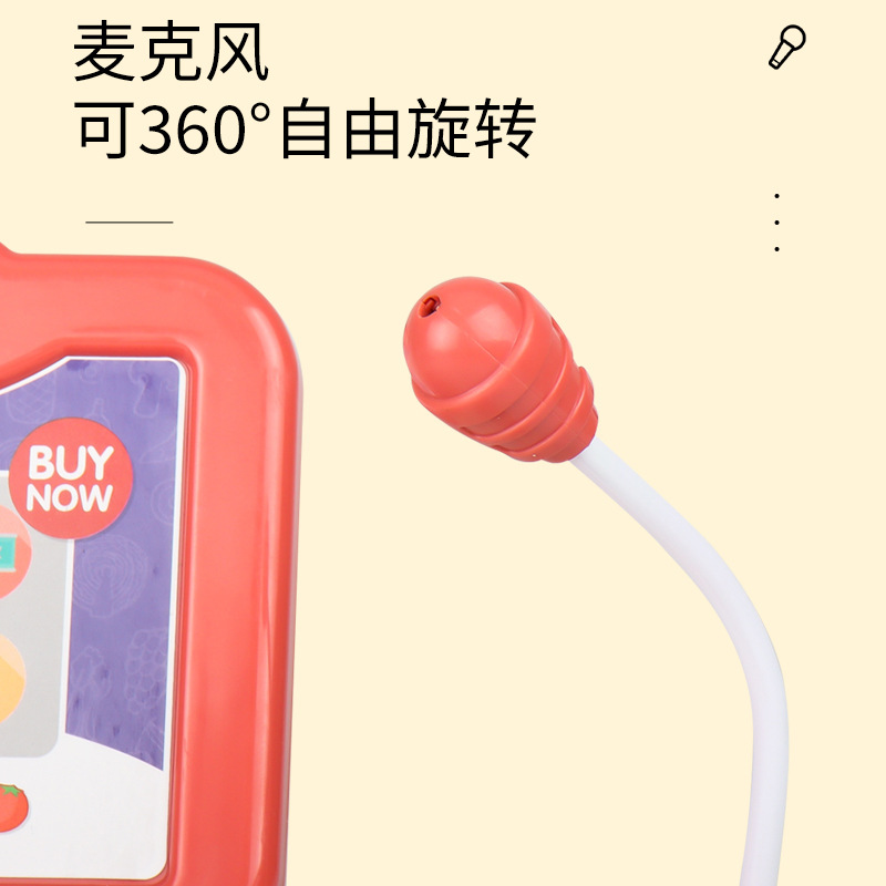 Simulation Supermarket Self-Service Cash Register Set Toys 3-6 Years Old Children&#039;s Birthday Gifts Cash Register Play House Toys