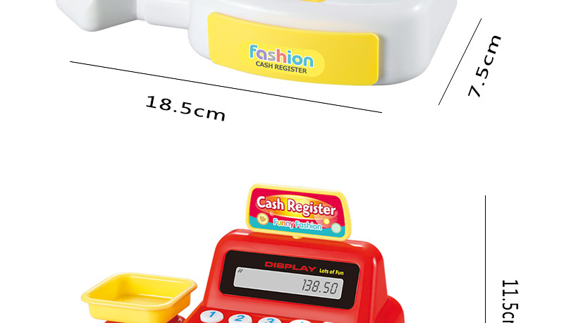 Play House Toy Supermarket Cash Register Electric Lamplight MultiFunctional Girl ParentChild Interaction Toys Play House Toy Supermarket Cash Register Electric Lamplight MultiFunctional Girl ParentChild Interaction Toys