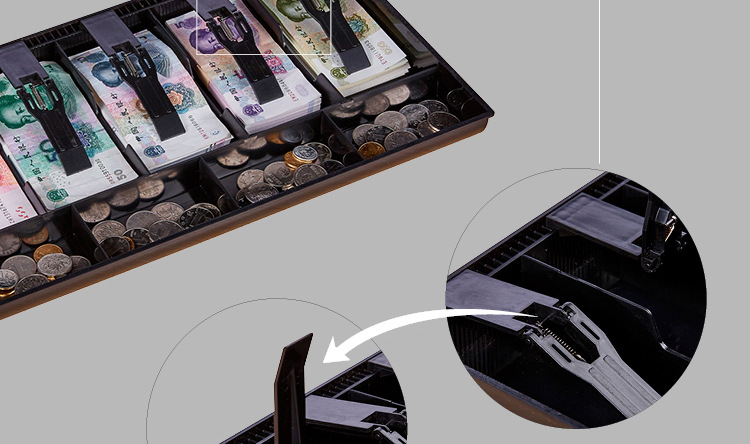 Cash Register Box Five Grid Cash Register Box Drawer Cash Register Collection Box Cash Collection Box Cash Box Cash Register Box Five Grid Cash Register Box Drawer Cash Register Collection Box Cash Collection Box Cash Box