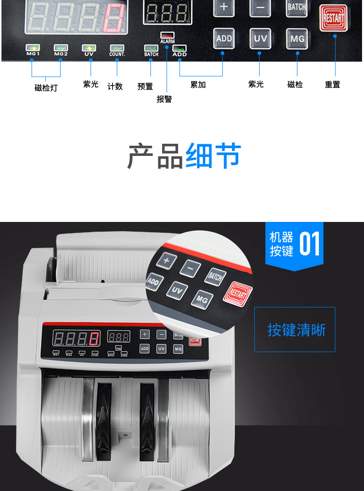 2108 Foreign Trade Foreign Currency Money Detector US $Cash Register Euro Pound Middle East Multinational Currency US Dollar Money Detector 2108 Foreign Trade Foreign Currency Money Detector US $Cash Register Euro Pound Middle East Multinational Currency US Dollar Money Detector
