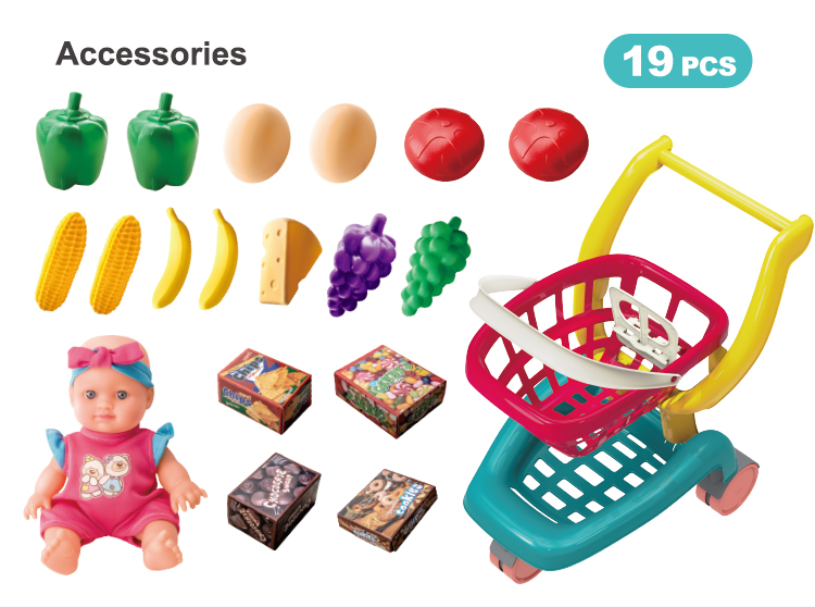 Pretend Play Supermarket Toy Classic Count Kids Kitchen Toy With Scanner And Cash Registers Play Food For Boys Girls Pretend Play Supermarket Toy Classic Count Kids Kitchen Toy With Scanner And Cash Registers Play Food For Boys Girls